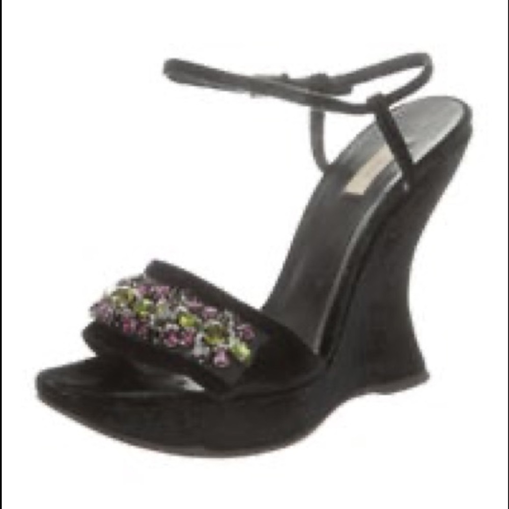 PRADA WeDGE SANDALS - Picture 3 of 4